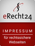 erecht24 siegel impressum rot